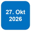 27. Oktober 2026